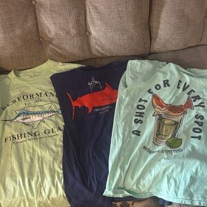 Columbia Kids Graphic Tees - Light Green, Navy, Mint